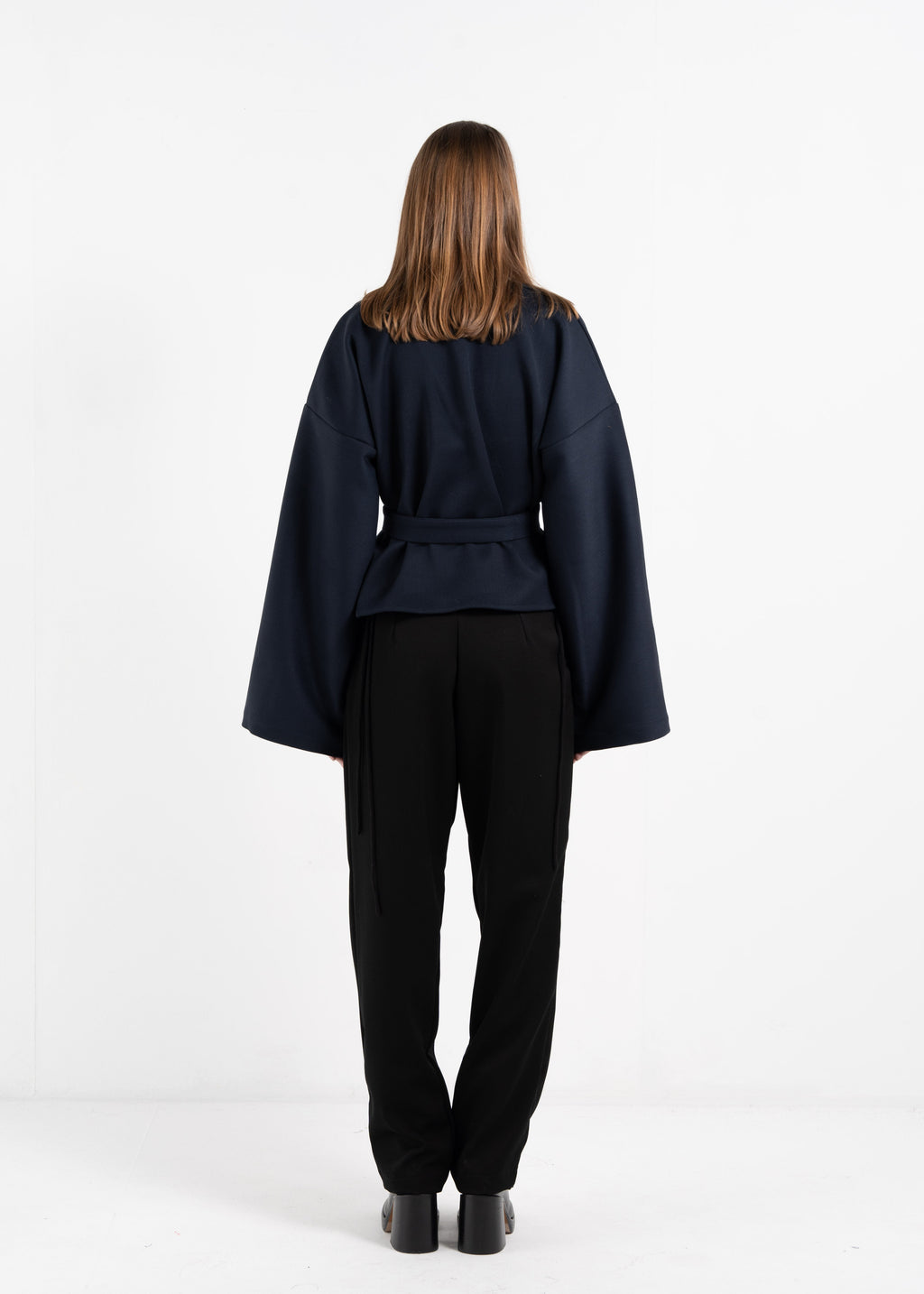 THICK WOOL KIMONO image 6