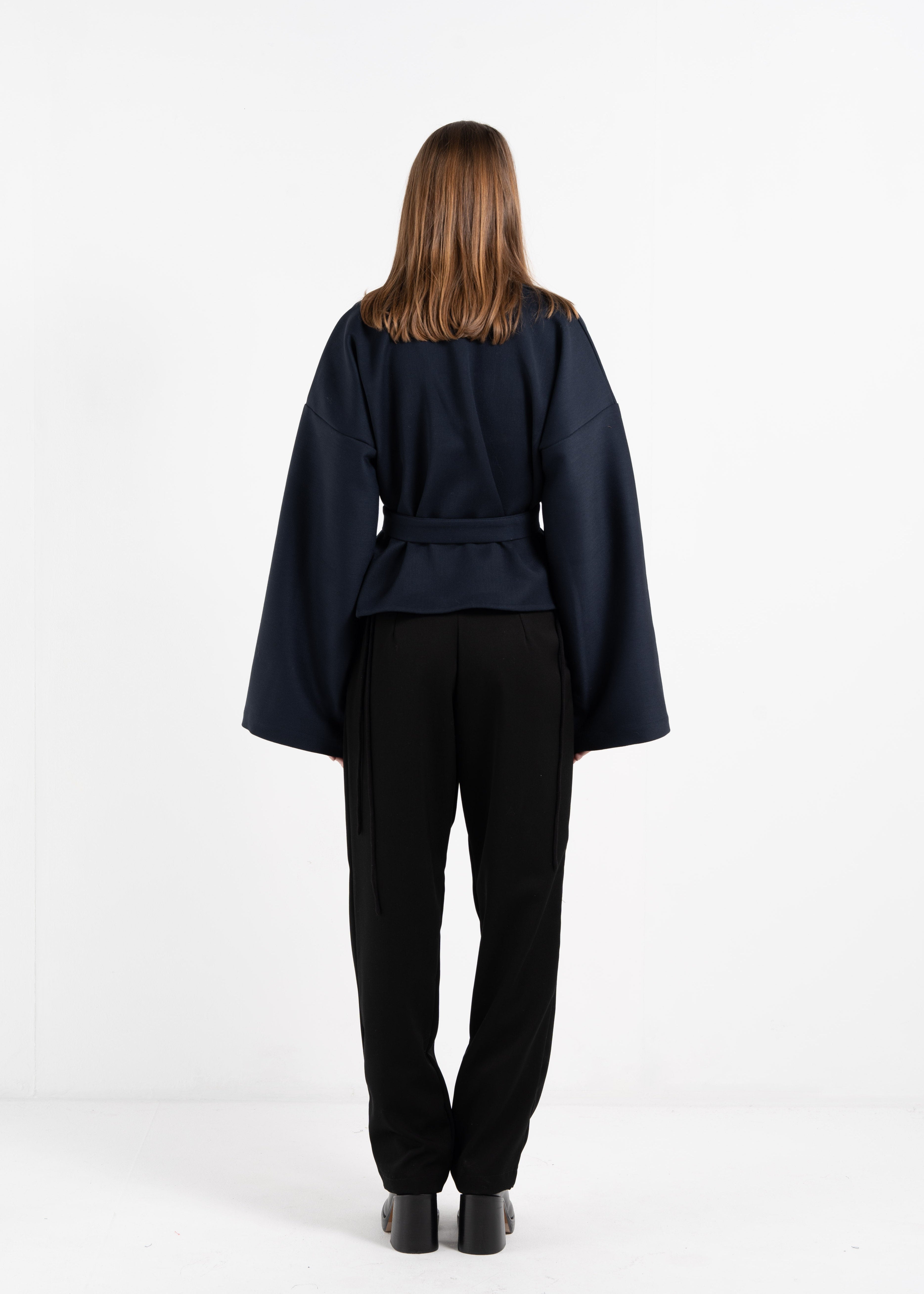 THICK WOOL KIMONO image 6