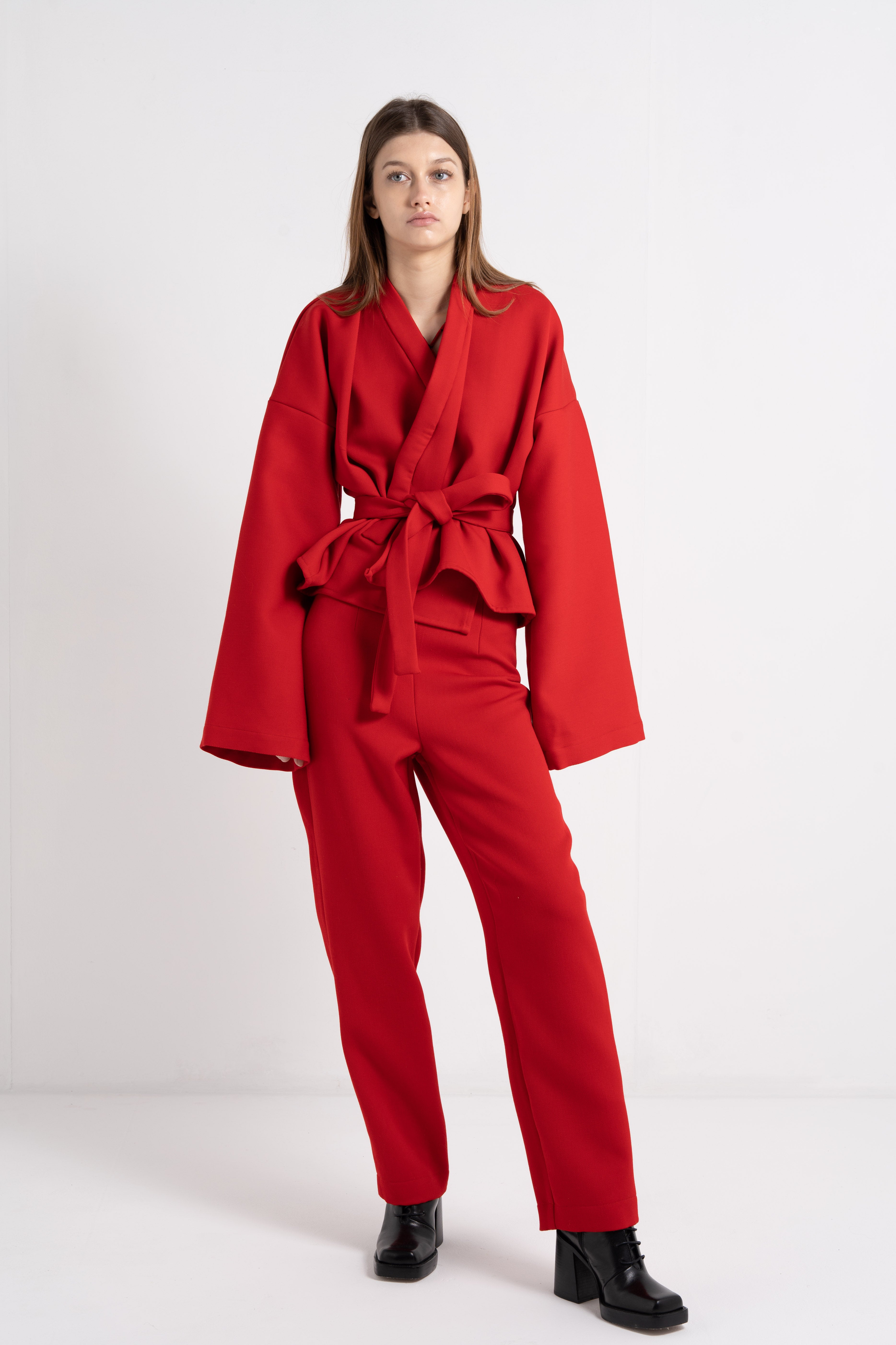 THICK WOOL KIMONO image 0