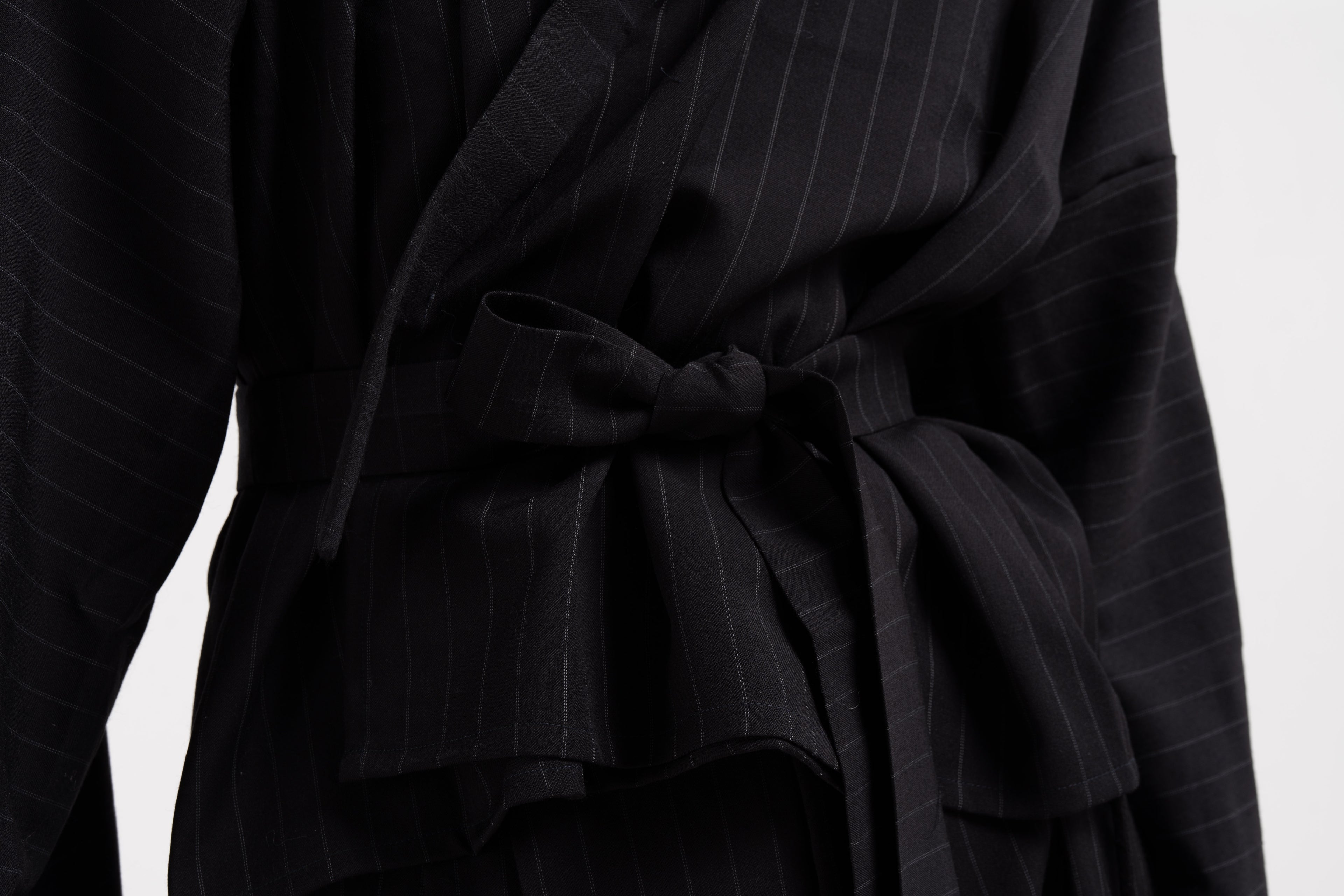 HIGH WAIST TROUSERS WITH PLEATS image 3