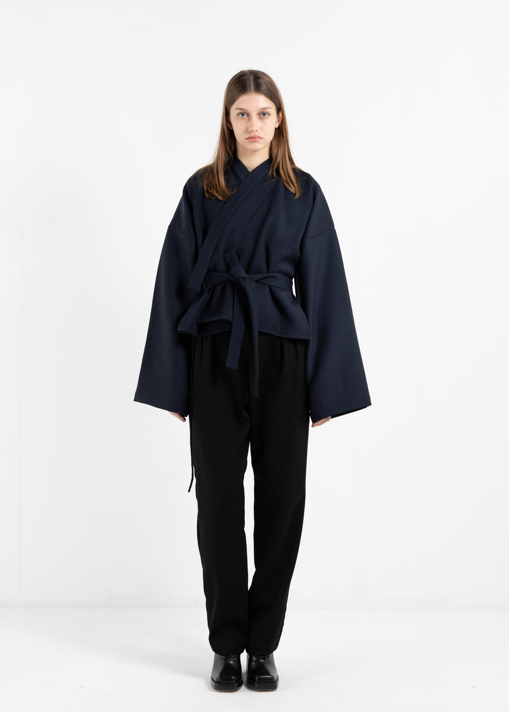 THICK WOOL KIMONO image 7