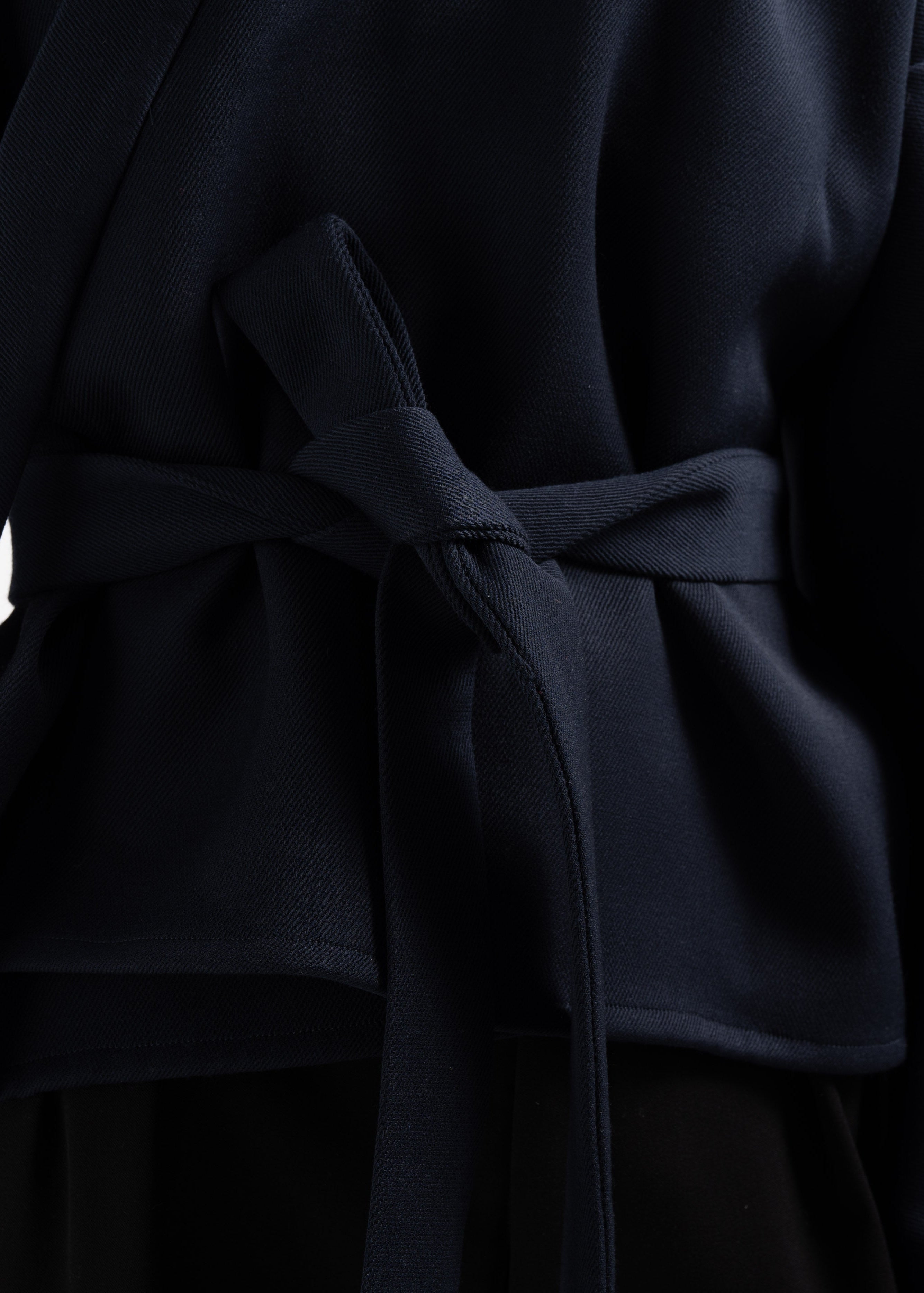 THICK WOOL KIMONO image 5