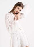 SILK BALLERINA WRAP SKIRT image 6