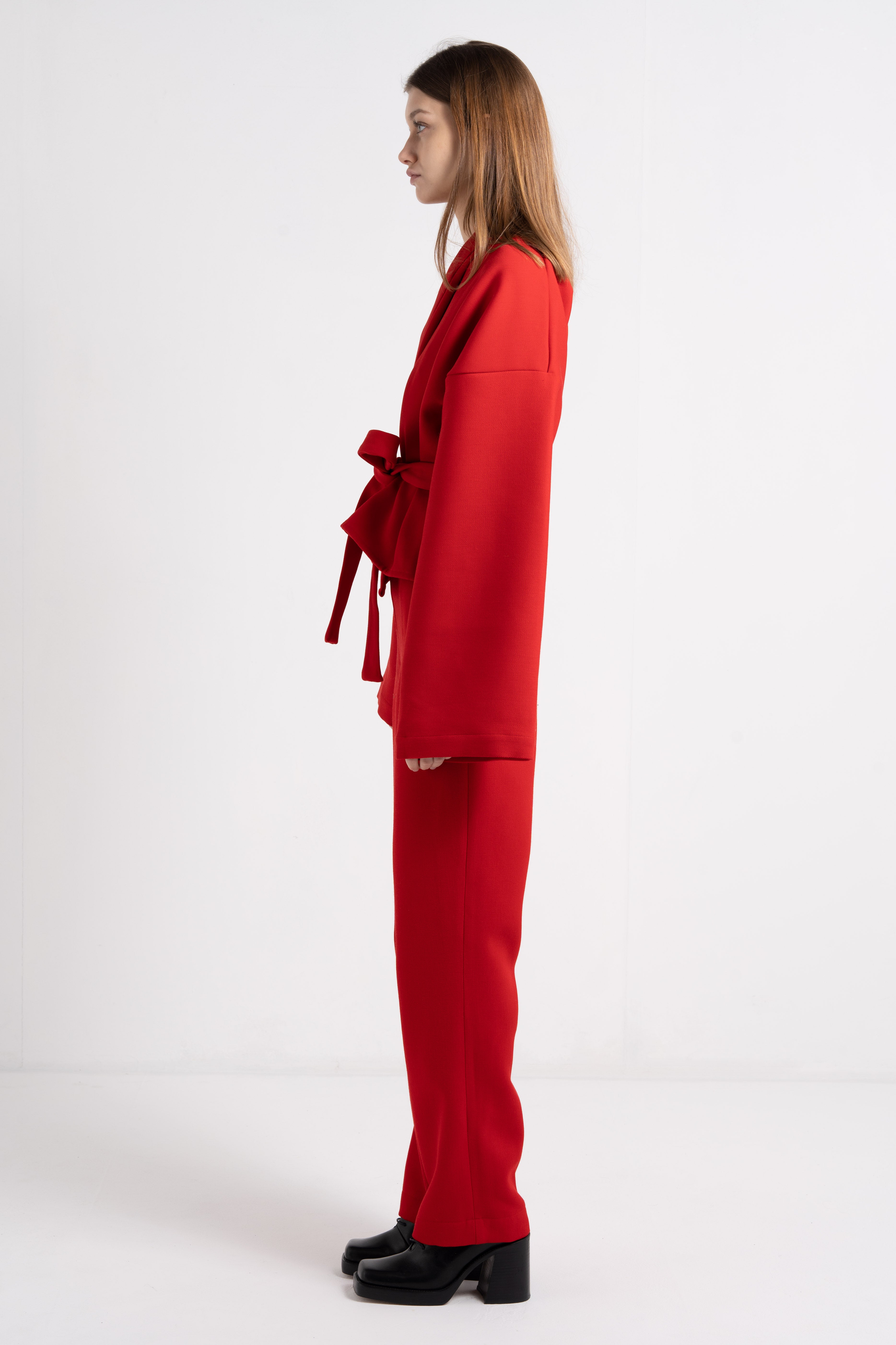 THICK WOOL KIMONO image 2
